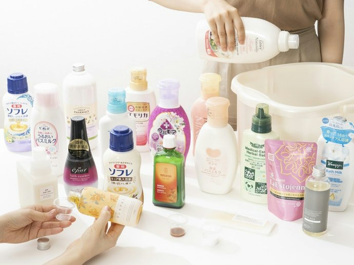 How We Tested the Japanese Bath Milks