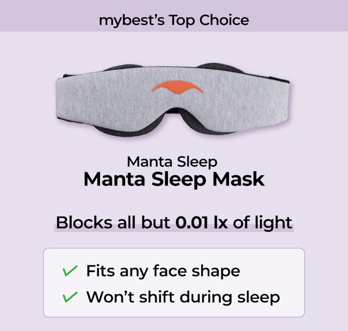 mybest's Top Pick for Home and Travel Use: Manta Sleep's Sleep Mask