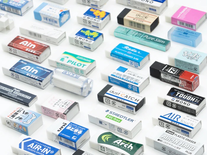 All Japanese Erasers