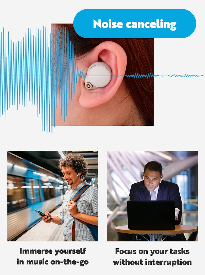 Noise Cancellation Uses Digital Processing to Cancel Out External Sounds