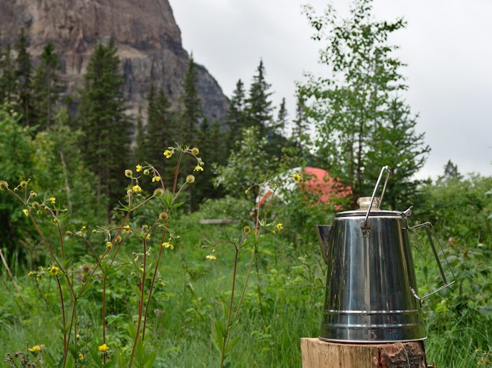 Find a Percolator Made of a Suitable Material