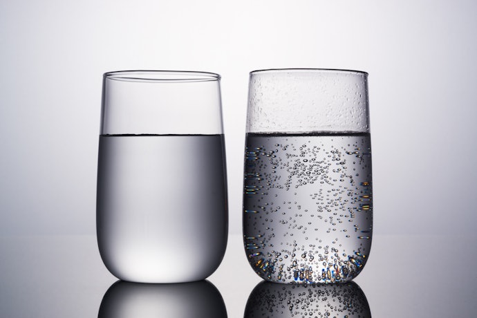Pick Between Sparkling or Still Water
