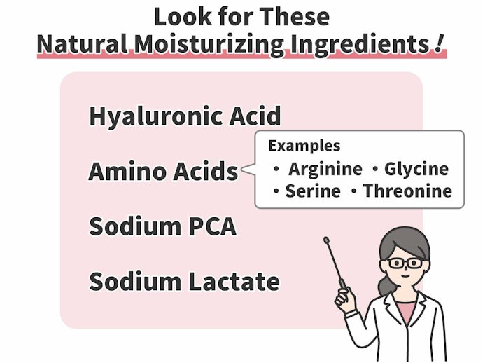 Check for Moisturizing Ingredients