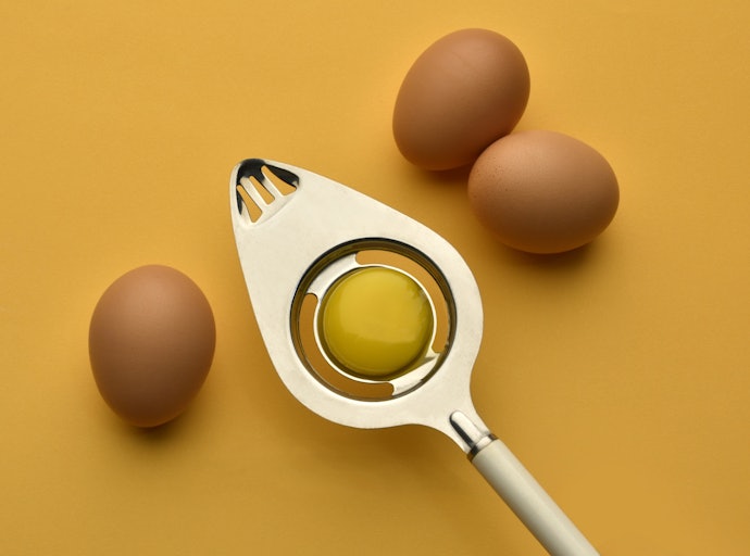 Egg Separator Egg Yolk White Separator Efficient Stainless Steel Durable  Sturdy