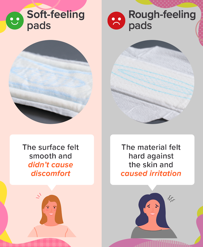 People With Sensitive Skin Should Choose Pads With a Softer Touch