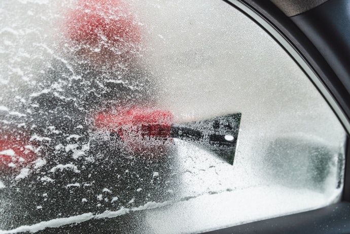 Consider a Snow Brush With a Scraper and a Squeegee