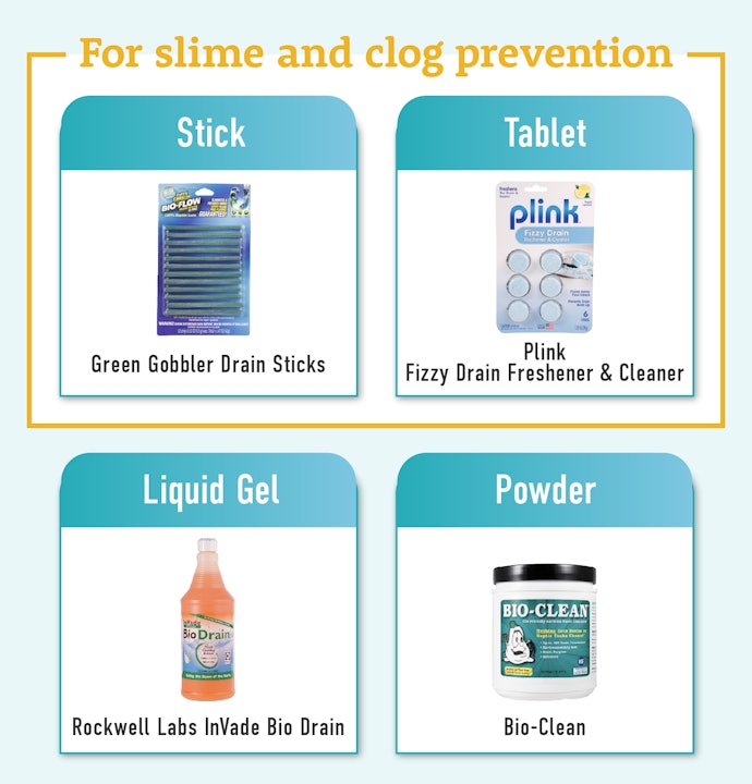 Sticks and Tablets Are Best for Slime Prevention and Frequent Use