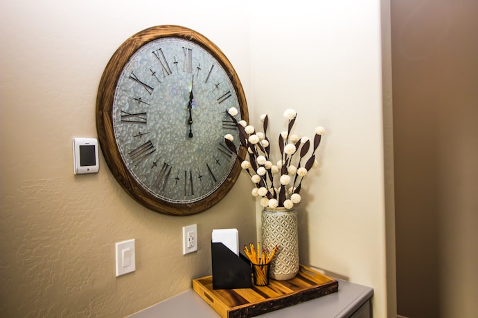 Make Sure You Have Enough Space for the Clock