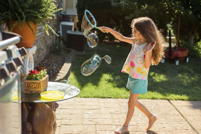 Get a Bubble Wand Set for a Complete Experience
