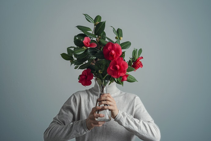 Add a Vase or Card for a Thoughtful Touch