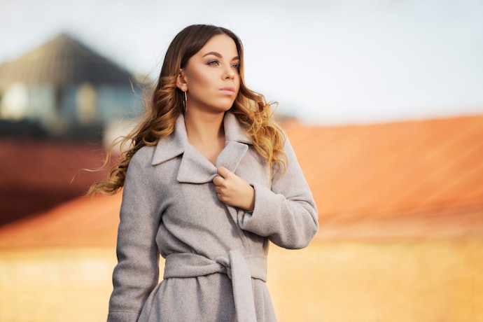 Belted Pea Coats Have a Trenchcoat Feel