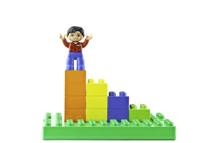 Little Ones Need Large, Colorful Bricks