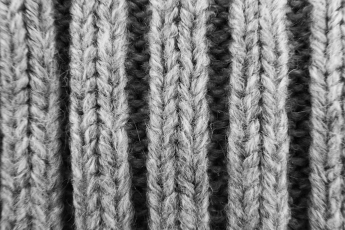 Ribbed Knit is Stretchy and Comfortable