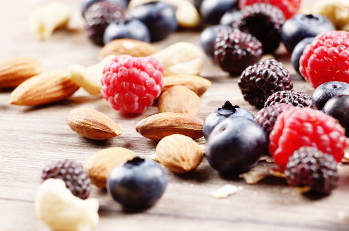 Dried Fruits, Whole Grains, and Nuts for Fiber and Fullness