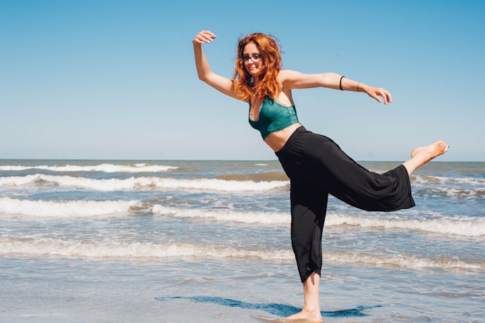 Crop Tops Are Comfortable for Hot Yoga