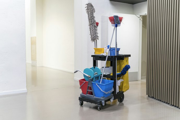 Movable Broom Holders are Bulky but Convenient