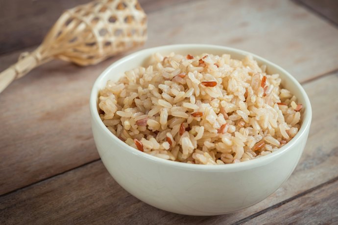 Brown Rice is Healthy and Has a Nutty Flavor