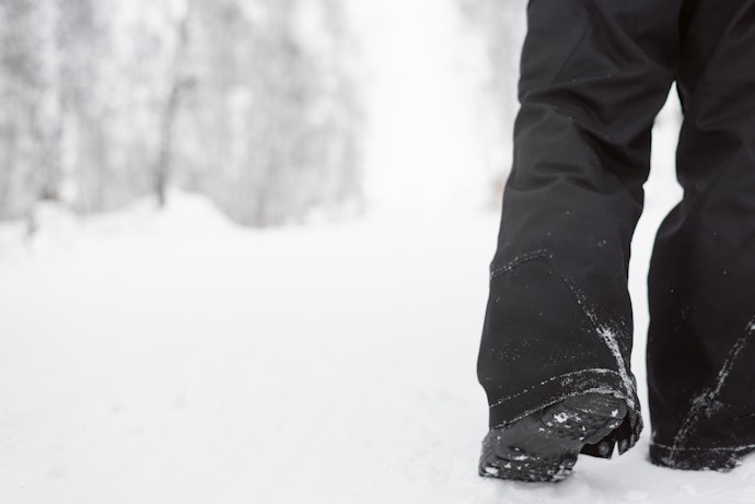 Built-in Gaiters to Avoid Snow