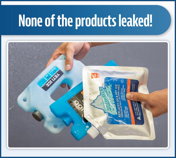 We Found No Leakage in the Products We Tested