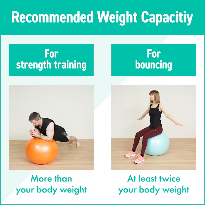 If You’re Using It for Training, Look For a Ball That Can Support More Than Your Weight
