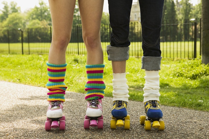 Practice Sports With Acrylic Leg Warmers