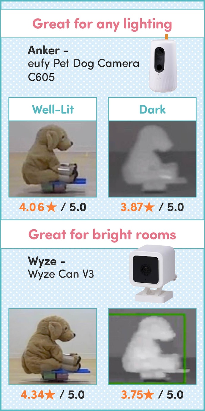 Best for Resolution: eufy and Wyze