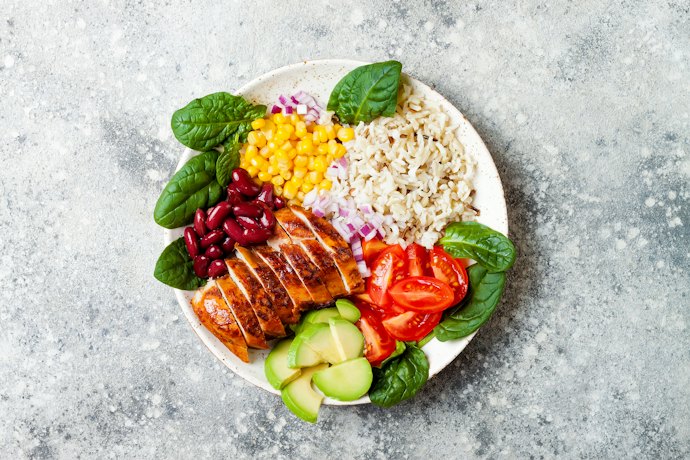 White Rice is Mild in Flavor and Complements All Dishes