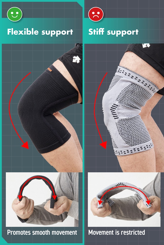 Braces With Soft Stabilizers for Knee Pain While Walking