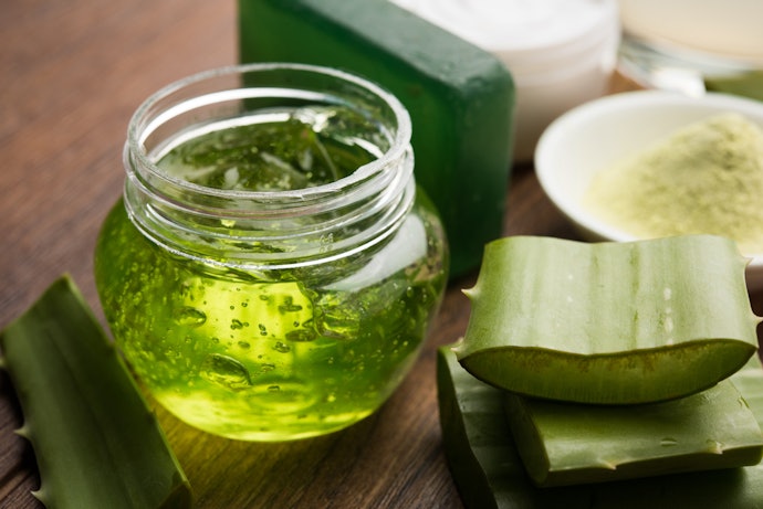 Lotion or Aloe Vera for Added Soothing Effect