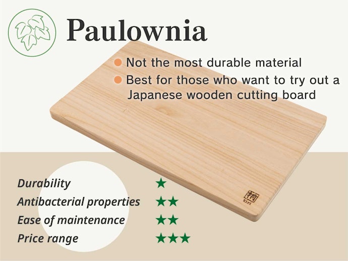Paulownia Cutting Boards Are Lightweight and Easy to Handle