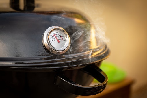 Burner Control and Temperature Display for Precise Cooking
