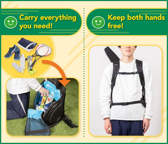 Tennis Backpacks Will Hold Everything for Practice Sessions