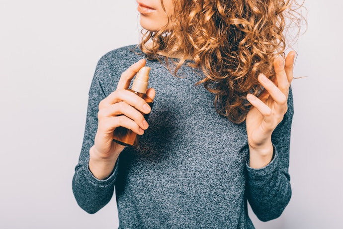 For Curls, You Need a Light Spray for Better Movement and Texture