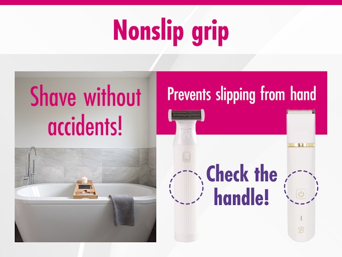 If You Want to Use It With Soap, Make Sure It Has a Good Grip