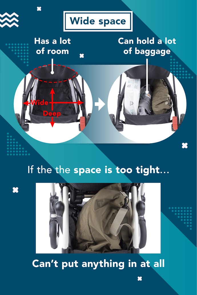 Check the Width and Depth for More Storage