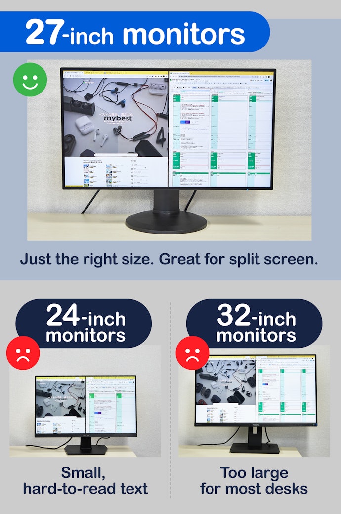 A 27-Inch Screen Size Is Just Right