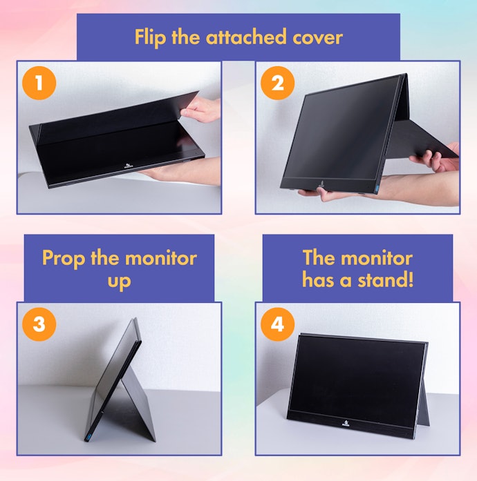Many Portable Monitors Feature a Cover That Doubles as a Stand