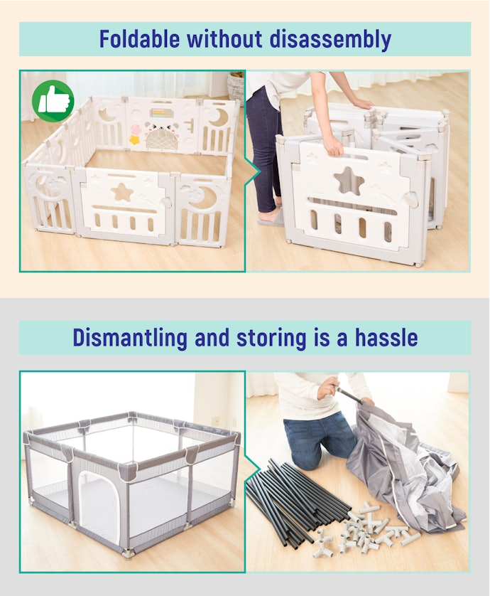 If You Can Fold It up Without Taking It Apart, You Can Store It Away More Easily