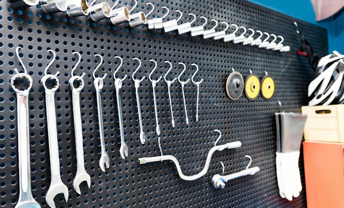 Metal Pegboards Can Hold a Lot More Weight