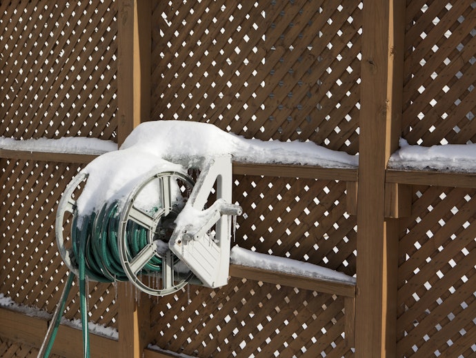 Manual Hose Reels are Cranked by Hand