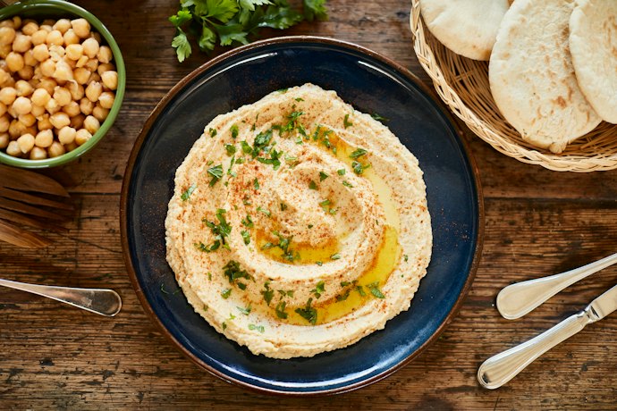 Garbanzo Beans Work Well in Hummus