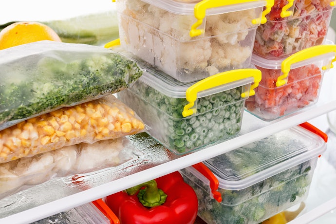 Tidy Refrigerators Using Organizer Bins