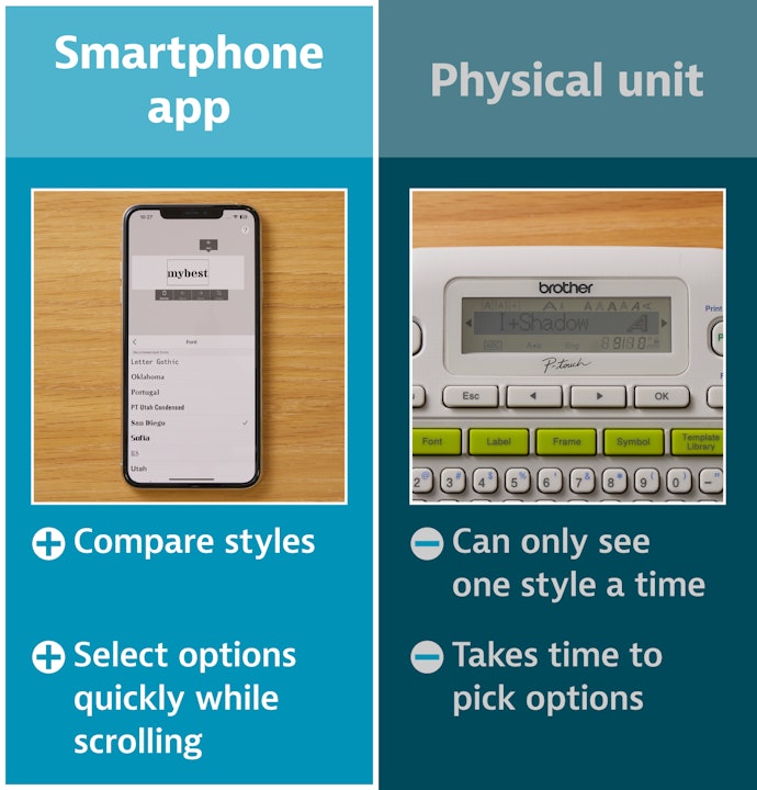 Products That Show Design Options as a List Make Choosing One a Breeze