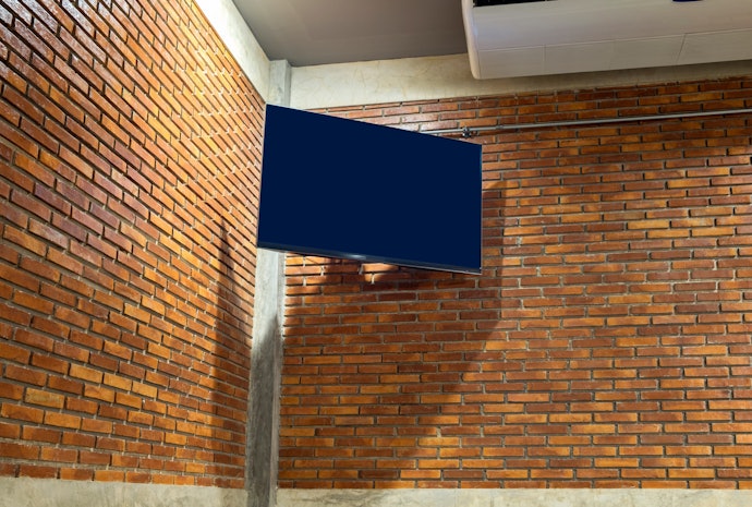 A Flat-Panel Mount is the Ultimate Space-Saver