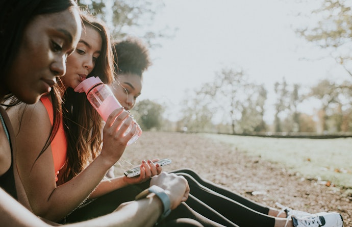Bottles With Straws Are Easy to Drink From