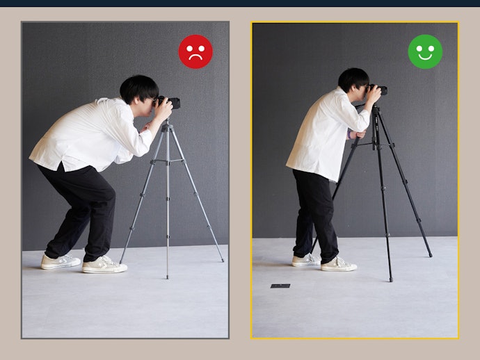 Setting the Camera at Eye Level Is More Comfortable