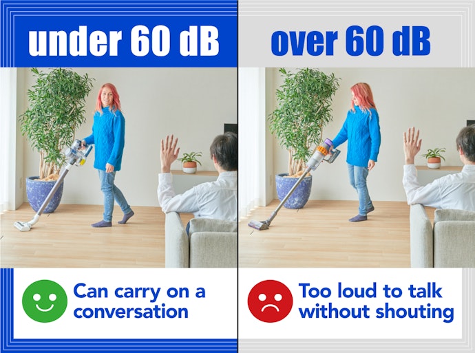 If a Vacuum Is Less Than 60 Decibels, You Can Have a Normal Conversation