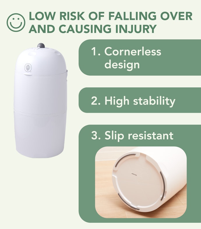 Non-Slip Design and No Sharp Corners