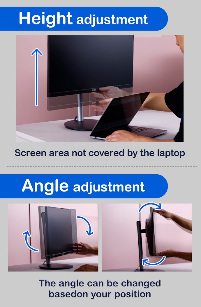 Multifunctional Stands Make Repositioning Easy