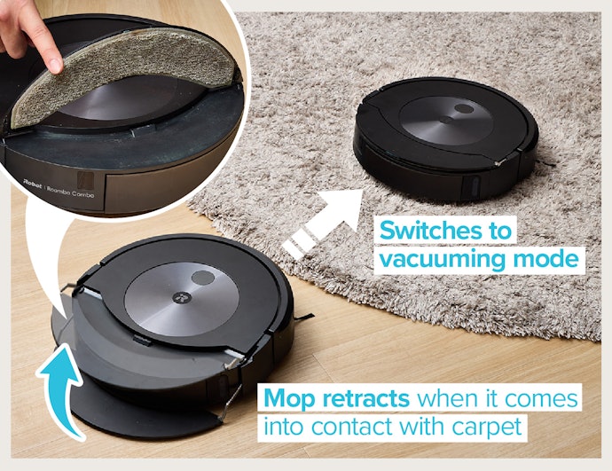 No Need to Adjust Settings or Swap Out Mop Pads